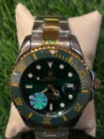 R🔥lex GMT-Master II premium quality automatic dual tone chain watch for men