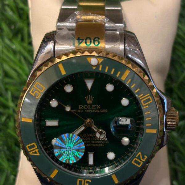 R🔥lex GMT-Master II premium quality automatic dual tone chain watch for men