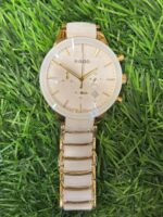 R🔥do ceramic dual tone chain watch for men - Image 5