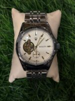 R🔥lex automatic dual tone chain watch for men