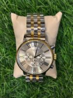 T🔥ss🔥t roman dial dual tone chain watch for men