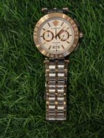 V🔥rs🔥ce Dual-tone chain watch for men - Image 2