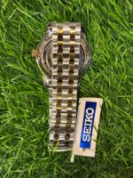 S🔥ik🔥 automatic dual tone chain watch brown dial for men - Image 5