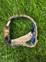 S🔥ik🔥 automatic dual tone chain watch brown dial for men - Image 4