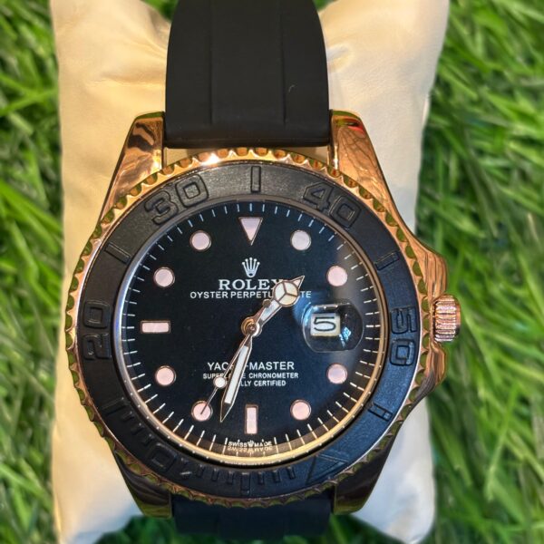 R🔥lex silicon belt Yacht-Master watch