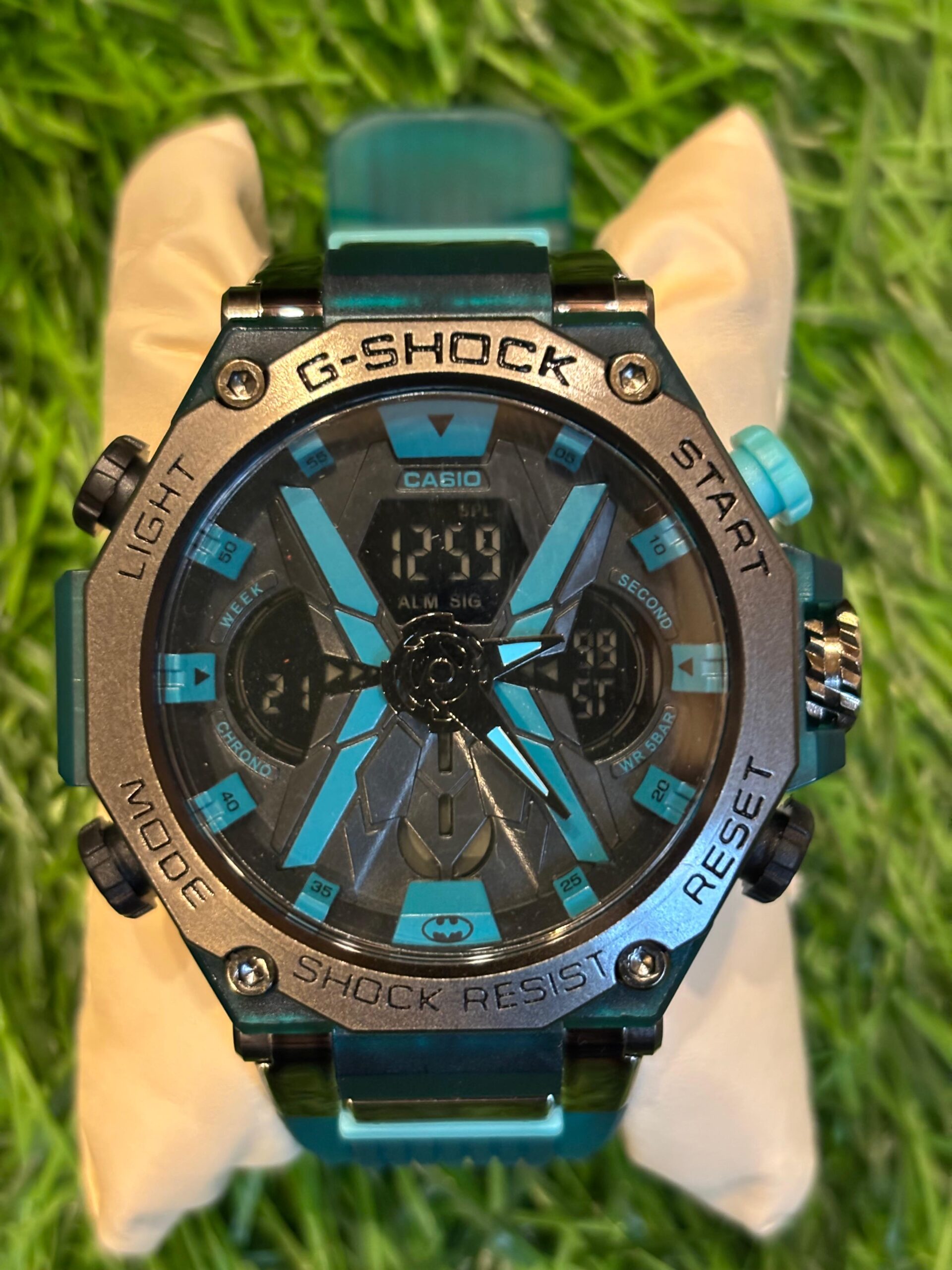 WhatsApp Image 2025-10-15 at 2.52.18 AM C🔥si🔥 G-Sh🔥ck Translucent Blue sports watch for men - Image 1