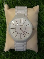 R🔥do white ceramic watch Unisex