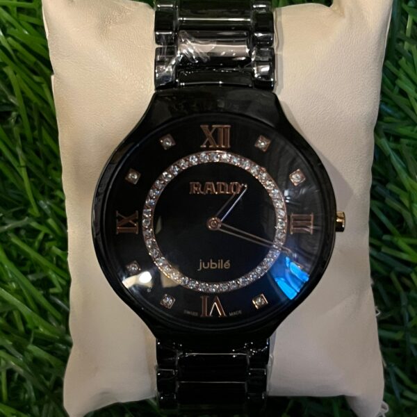 R🔥do Black ceramic watch for men