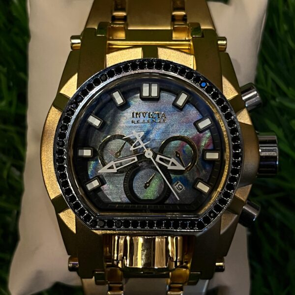 Inv🔥cta bold Bolt Zeus Golden Chain watch for men
