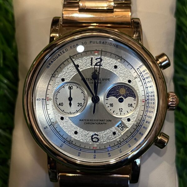 P🔥tek Ph🔥lippe complex copper-tone watch for men