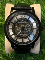 Emp🔥rio Arm🔥ni Black belt watch for men