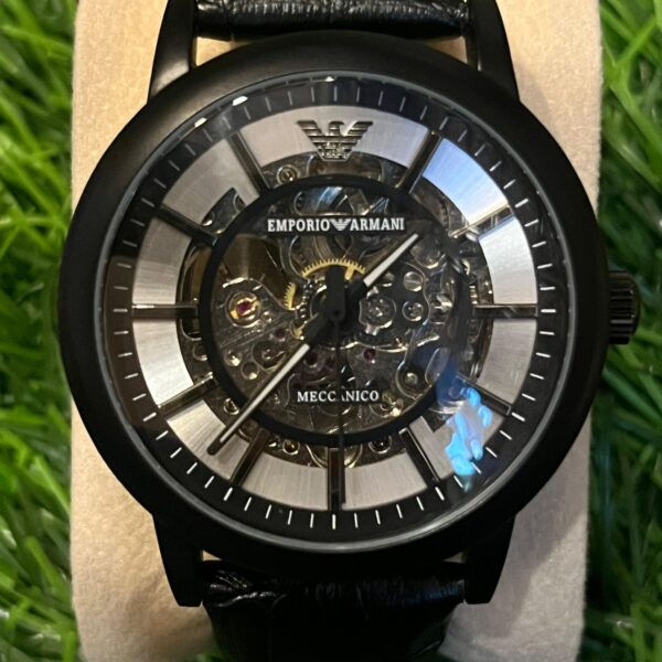 Emp🔥rio Arm🔥ni Black belt watch for men