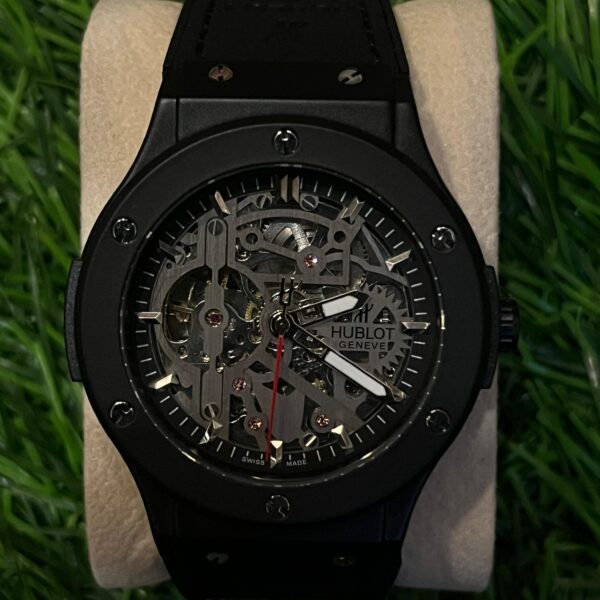 H🔥bl🔥t automatic belt watch Full Black for men