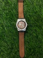 H🔥bl🔥t brown leather belt watch for men - Image 2