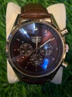 T🔥g He🔥er eather belt watch for men