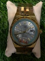 R🔥lex Golden chain date watch for men