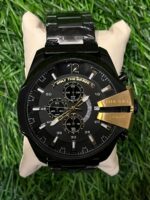 D🔥esel 10 bar black chrono watch for men