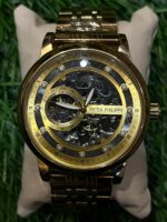 P🔥tek Ph🔥lippe golden chain watch for men