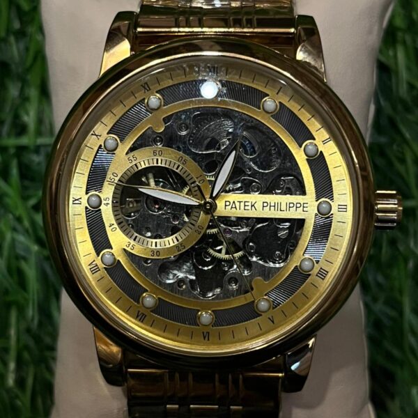 P🔥tek Ph🔥lippe golden chain watch for men