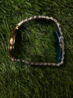 Om🔥ga slim dual tone chain watch for men - Image 4