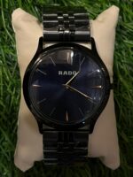 R🔥do black slim chain watch for men