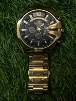 D🔥esel 10 bar gold chain watch for men - Image 2