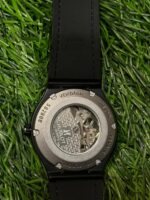 H🔥bl🔥t automatic Full Black (Green Strap) belt watch for men - Image 2