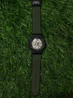 H🔥bl🔥t automatic Full Black (Green Strap) belt watch for men - Image 4