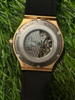 H🔥bl🔥t Automatic Rose Gold Skeleton watch for men - Image 2