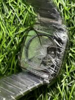 R🔥do square dial silver chain green dial watch for men - Image 4