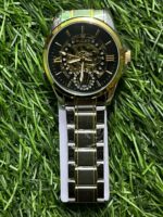 R🔥lex Dual Tone Automatic Chain Watch for Men - Image 5