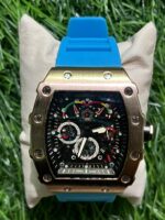 Rich🔥rd Mi🔥lie Blue Belt Silicon Watch for men