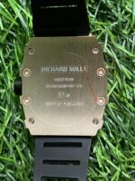 Rich🔥rd Mi🔥lie Black Belt Silicon Watch for men - Image 2