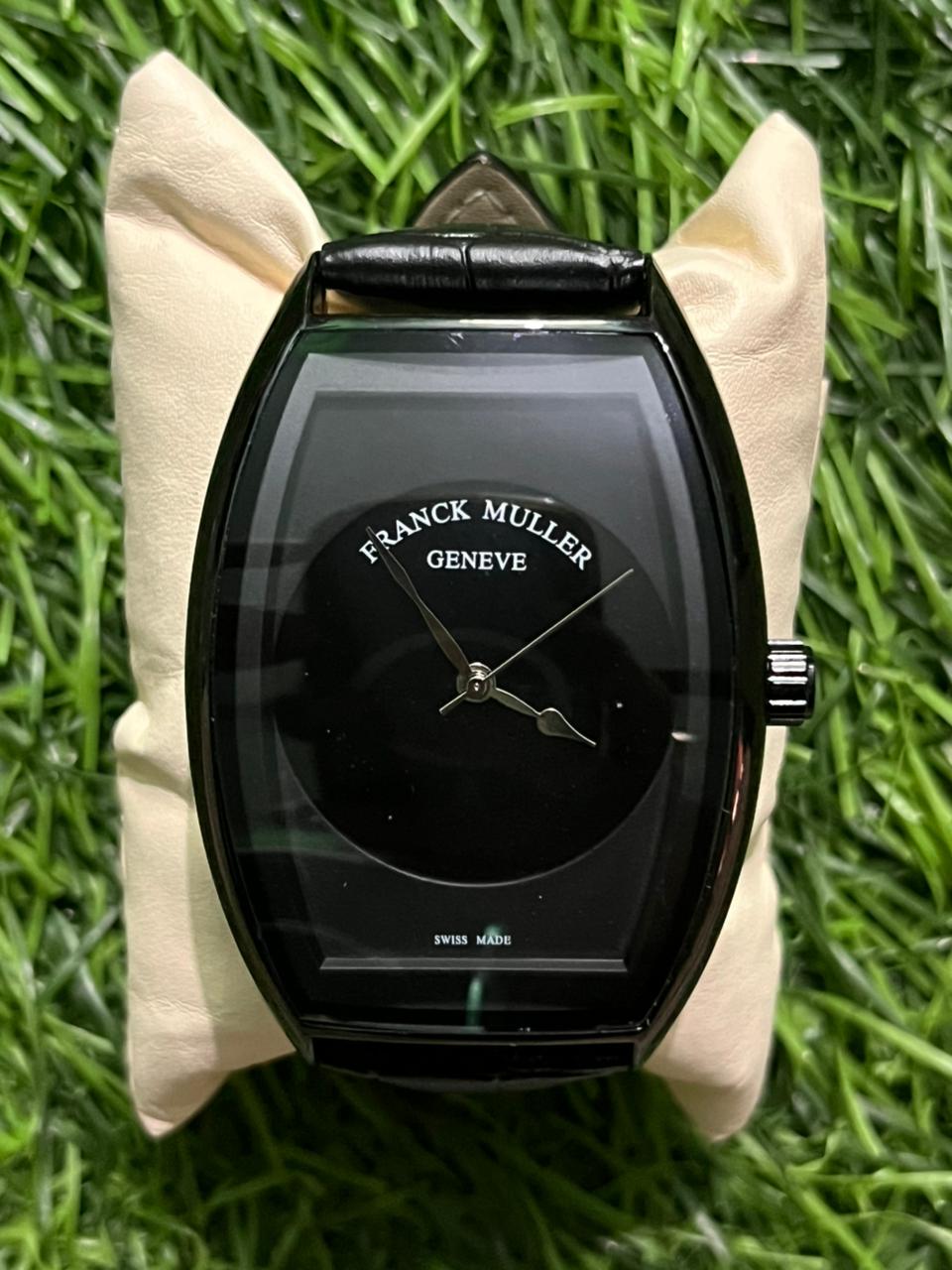 WhatsApp Image 2025-11-21 at 11.47.16 PM (1) Fr🔥nck M🔥ller Geneve Master of Complications Black Leather Belt Watch for men - Image 1