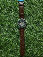 T🔥ss🔥t 1853 Automatic Skeleton Brown Belt Watch for men - Image 5