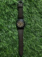 F🔥ssil brown Automatic leather belt watch for men - Image 5