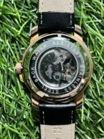 F🔥ssil Automatic black leather belt watch for men - Image 2