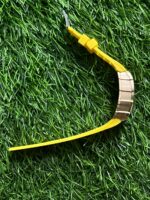 Rich🔥rd Mi🔥lie Yellow Belt Silicon (Rose Gold Dial) Watch for men (RM35-01 'Rafa Edition) - Image 2