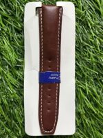 C🔥si🔥 world time brown belt rose gold case Unisex Watch - Image 2