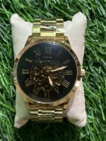 F🔥ssil Automatic Gold Chain watch for Men