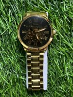 F🔥ssil Automatic Gold Chain watch for Men - Image 2