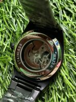 F🔥ssil Automatic Skeleton Black Chain watch for Men - Image 2