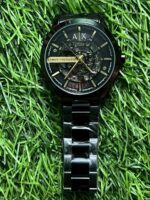 Arm🔥ni Exch🔥nge Automatic Black Chain watch for men - Image 5