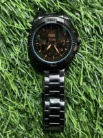 F🔥ssil Automatic All Black skeleton watch for Men - Image 3