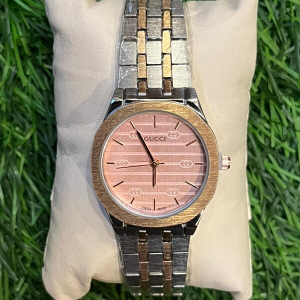 G🔥cci dual tone chain women's watch