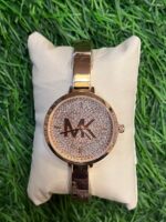M🔥ch🔥el K🔥rs Rose Gold Watch for Women's