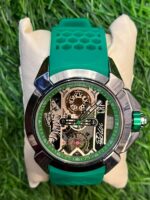 J🔥cob & Co CR7 Edition green belt watch for men