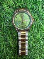 Arm🔥ni Exch🔥nge day date model  dual tone chain Watch for men - Image 2