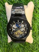 T🔥ss🔥t automatic black chain moon's watch for men