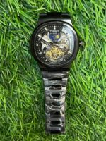 T🔥ss🔥t automatic black chain moon's watch for men - Image 2